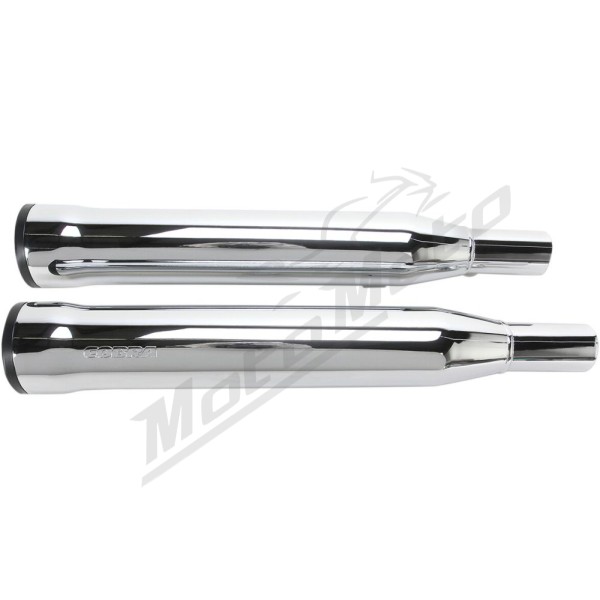 COBRA RPT 3" Slip-On Mufflers Harley Davidson XL 883-1200cc 04-13