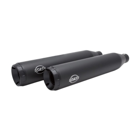 S&S CYCLE Grand National Slip-On Mufflers Harley Davidson XL 883-1200cc 14-20