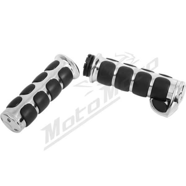 KURYAKYN Premium ISO Grips Ø25.4mm Harley Davidson FLD / FLHR / FLHT / FLHX / FLTC / XL 883/1800 82-22