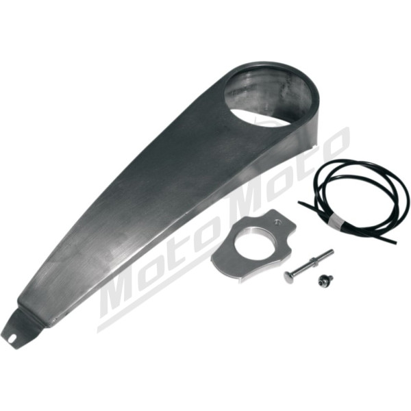KLOCK WERKS "Softail" prietaisų skydelio apdaila su užvedimo mygtuo perkėlimu Harley Davidson FXSTI / FXST / FLSTCI / FLSTC 1450-1690cc 00-17