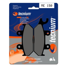 TECNIUM organinės stabdžių trinkelės ME150 Yamaha TZR 50 93-02