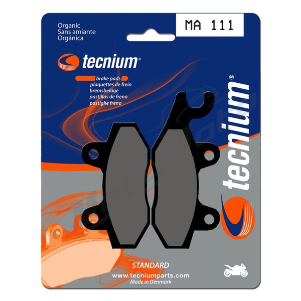 TECNIUM Street Organic Brake pads Fantic / Aprilia / Piaggio / Vespa / Kawasaki 50/400 82-24