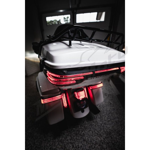 CUSTOM DYNAMICS ProBEAM® Low-Profile LED Taillight Kit Harley Davidson FLD / FLDE 883-1977cc 96-24