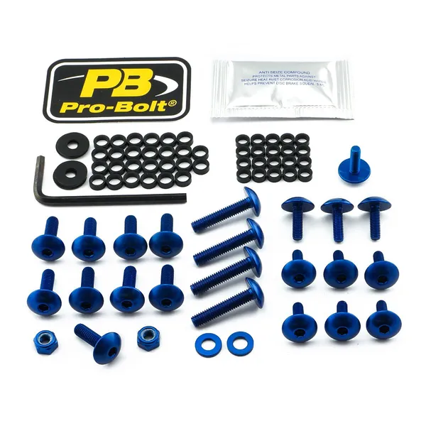 PRO BOLT Aluminium Fairing Bolt Kit for Yamaha YZF-R6 600cc 08-16