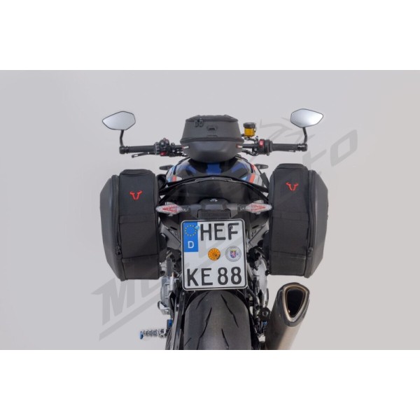 SW-MOTECH PRO BLAZE H Saddlebag Set with EDGE Protection & Heat Guard  BMW M / S 1000 19-24