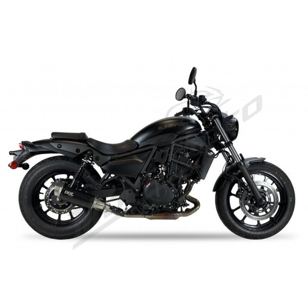IXIL RC3B Slip-On Stainless Steel Black duslintuvas Kawasaki Eliminator 500 24-25