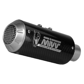 MIVV MK3 Universal Muffler Carbon Right Side