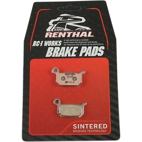 RENTHAL RC-1 Works Brake Pads Gas Gas / Husqvarna / KTM 50-65 04-25