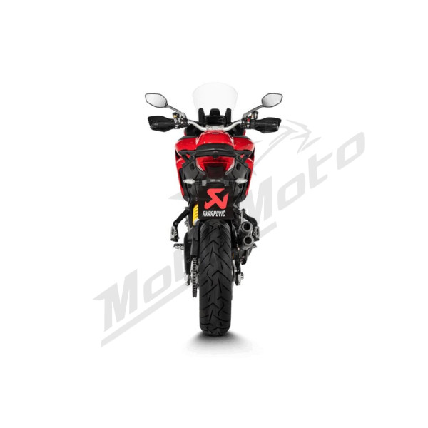 AKRAPOVIC Slip-On Line Muffler Titanium Ducati Multistrada 950 21-24