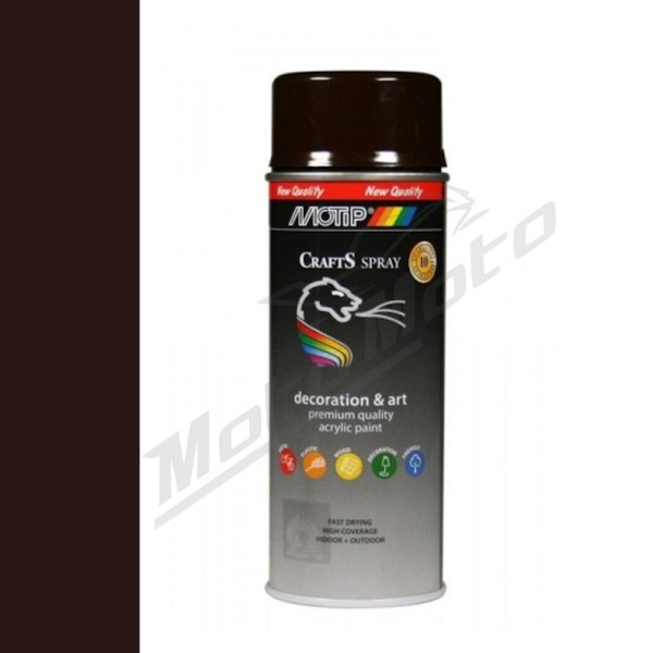 MOTIP Coloured paint CRAFTS RAL8017 400ml