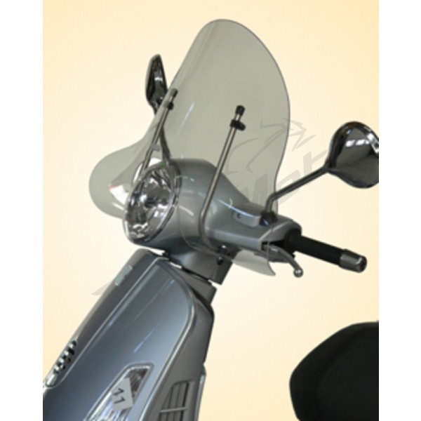 V PARTS priekinis stiklas skaidrus Vespa Granturismo / GTS 03-12