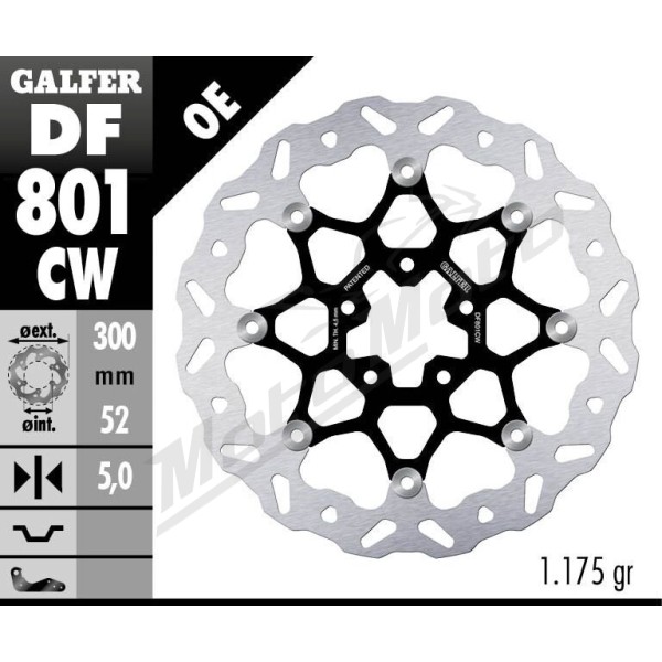 GALFER Wave® Front Brake Rotors KTM DUKE 790cc 18-24