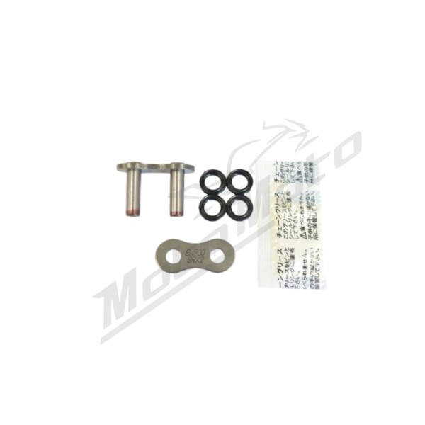 Chain connector EK 520SRX2 QX-Ring Riveted pin link