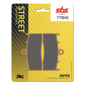 Sbs stabdžių trinkelės 778HS Sintered BMW