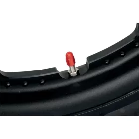 BARNETT Custom Valve Stem Cap Red 2pcs