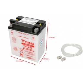 Battery YB14-A2 YUASA 12V 14.7Ah