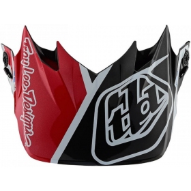 Troy Lee Designs SE4 Metric Red Helmet Peak