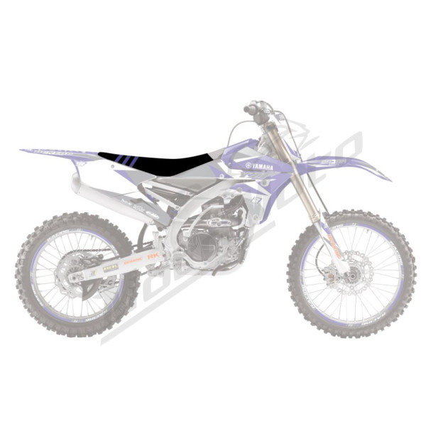 Blackbird sėdynė standartinė Yamaha YZ F / WR F 250-450cc 14-19 Juoda/Mėlyna