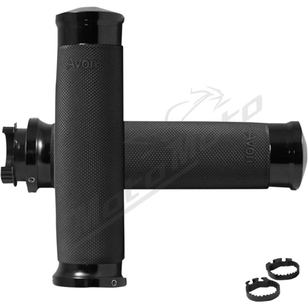 AVON GRIPS Vairo rankenėlės Honda / Kawasaki / Suzuki / Triumph / Victory / Yamaha 1987–2024 600–2300 cc