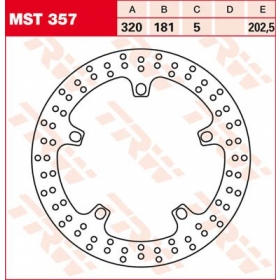 FRONT BRAKE DISC MST357 BMW F / K / R / S 800-1600cc 1999-2024 1PC