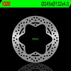 NG BRAKES Front Fixed Brake Disc 245mm Yamaha YBR 125cc 05-13