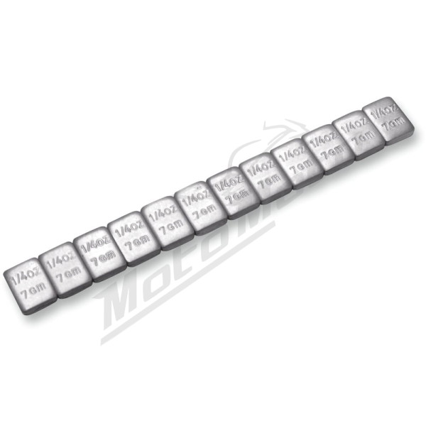 MOTION PRO Wheel Weights Silver 3.54-7.09g 360pcs