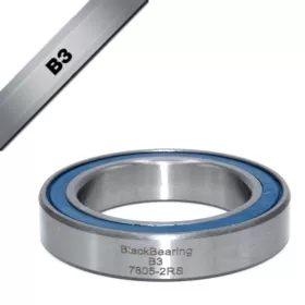 BLACK BEARING B3 Bearing 25x37x7 mm 7805-2RS