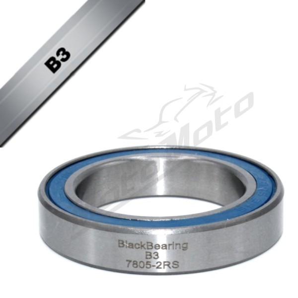 BLACK BEARING B3 guolis 25x37x7 mm 7805-2RS