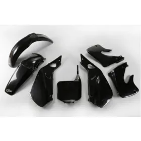 Ufo plastic set Honda CR 125-250cc 97-99 Black