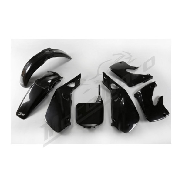 Ufo plastic set Honda CR 125-250cc 97-99 Black