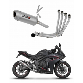 Honda CBR 650 R / E-Clutch 2024 - 2025 Full Exhaust System S6 + dB killer