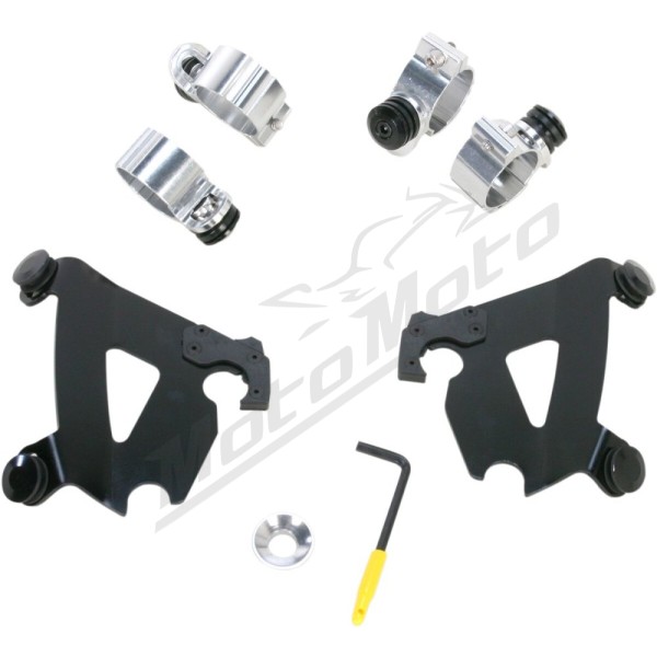 MEMPHIS SHADES HD Cafe Fairing Trigger-Lock Hardware Kit Harley Davidson FXD / FXDL / FXDX / XL / XLH 883-1450 86-22