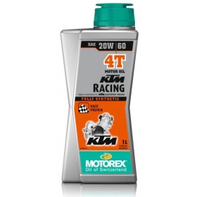 MOTOrex KTM RACING 20W/60 Synthetic Oil - 4T - 1L