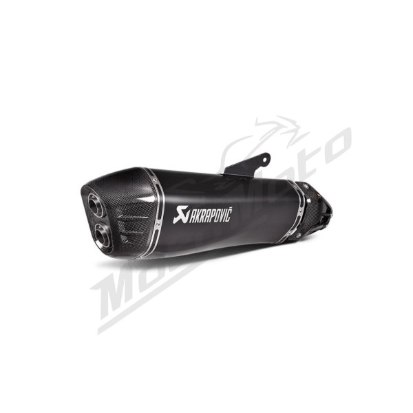 AKRAPOVIC Slip-On Line Muffler Titanium / Carbon Fiber Kawasaki H2 1000SX 18-20