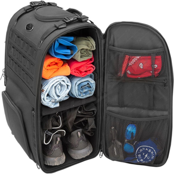 SADDLEMEN S3500 Tactical Sissy Bar Bag 57.4l