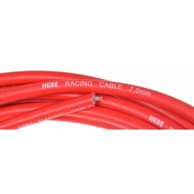 Degimo laidas HEBE 7mm raudonas 20m
