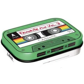 Box of mint sweets FAVORITE MIX CASSETTE 62x41x18mm 4pcs