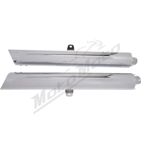 COBRA 4" Slip-On Mufflers Honda GL 1800cc 01-11