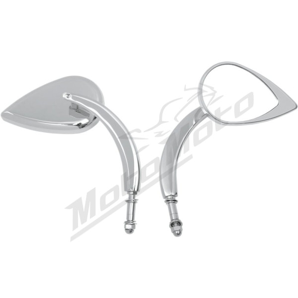 DRAG SPECIALTIES Teardrop Mirror 2pc.