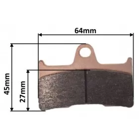 REAR BRAKE PADS FA344R Sintered