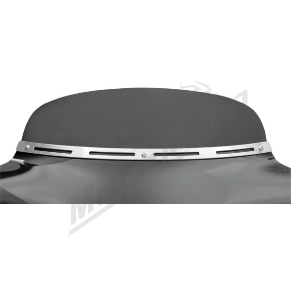 MEMPHIS SHADES HD Slotted Stainless Steel Batwing Fairing Trim Harley Davidson / Honda / Indian / Kawasaki / Suzuki / Victory / Yamaha 50-1900 80-25