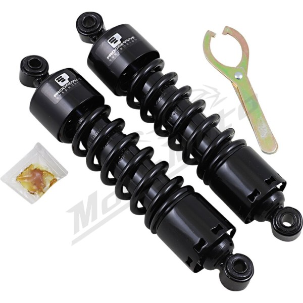 PROGRESSIVE SUSPENSION 412 Series Shocks 318,00mm Harley Davidson FLD / FXD / FXDB / FXDBA / FXDC / FXDF / FXDL / FXDWG / FXDX / FXDXT 1340-1690 91-17