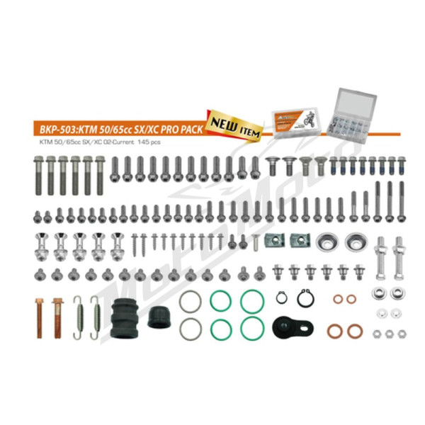 Accel Pro Pack Bolt Set KTM SX 50cc 02-25