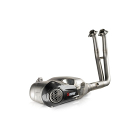 AKRAPOVIC Racing Line Full Exhaust System Stainless Steel / Carbon Fiber Suzuki GSX-8 800 23-25