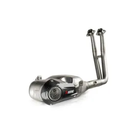 AKRAPOVIC Racing Line Full Exhaust System Stainless Steel / Carbon Fiber Suzuki GSX-8 800 23-25