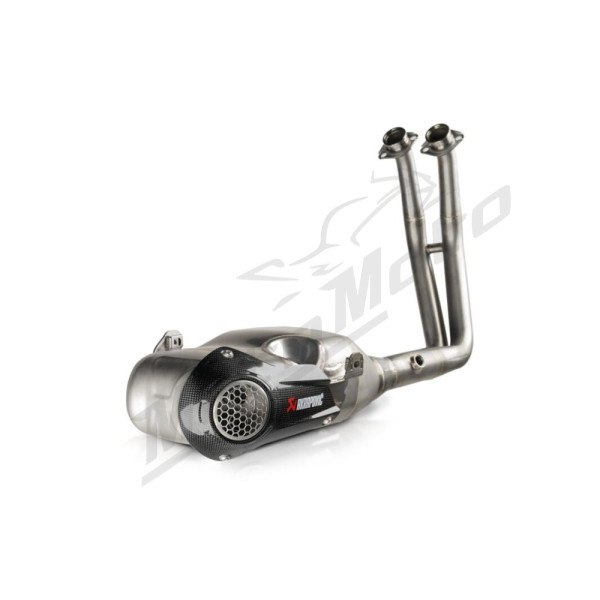 AKRAPOVIC Racing Line Full Exhaust System Stainless Steel / Carbon Fiber Suzuki GSX-8 800 23-25