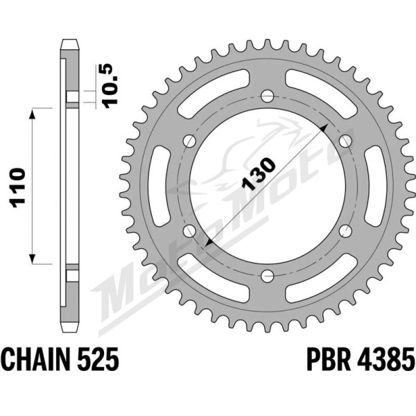 JT/PBR Chain kit reinforced 525Z3 17/45 Suzuki GSX-R ABS 1000 17-21