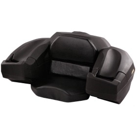 MaxTuned ATV Rear Storage Box with Integrated Seat Black 75L