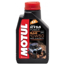 Alyva MOTUL ATV SxS POWER 10W50 Sintetinė - 4T - 1L