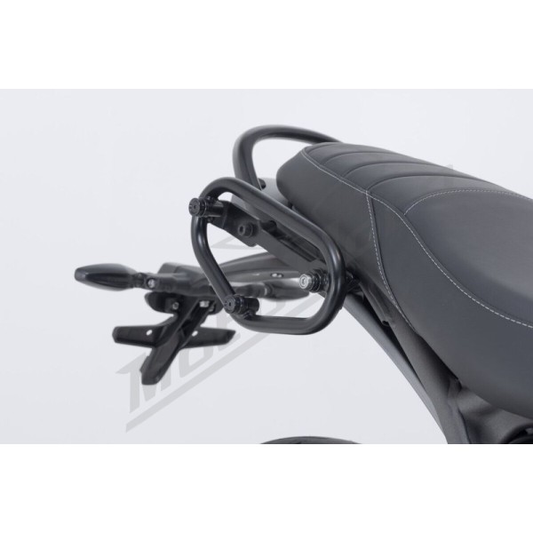 SW-MOTECH Legend Gear LC1 & LC 2 Side Bag System Black Edition Triumph Scrambler / Speed 400 24-25